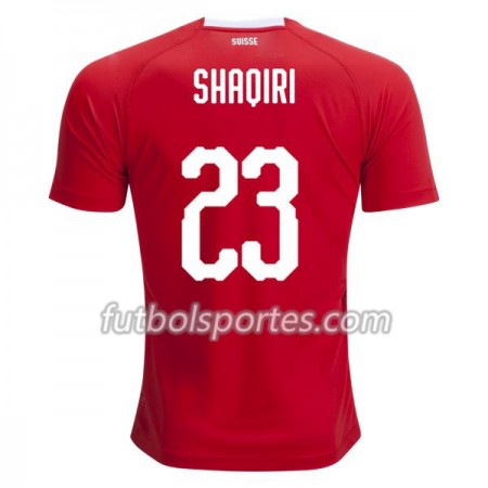 Camisetas Suiza Shaqiri 23 Primera Equipacion Mundial 2018